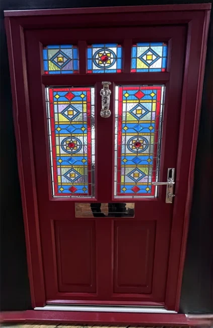 Suffolk Doors – Ruby Red – Victorian