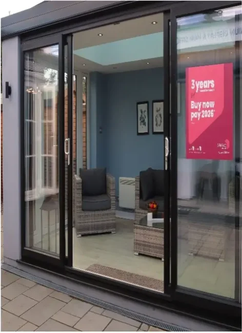 Windsor Sliding Patio Door – Black – Windsor Sliding Patio Door