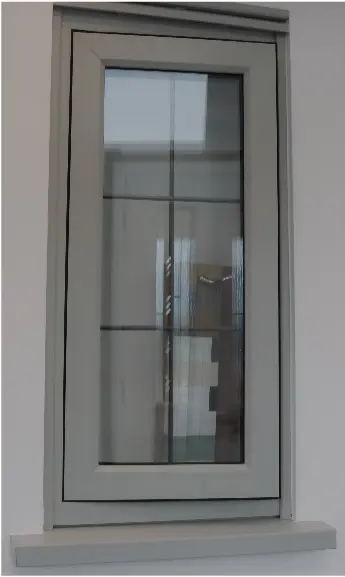 Windsor Flush Windows – Agate Grey – Flush sash – Edwardian Lead