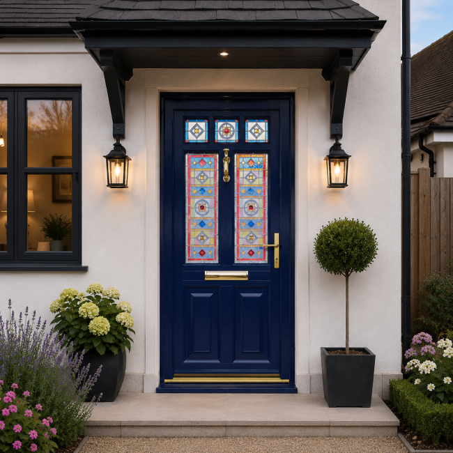 uPVC front and back doors