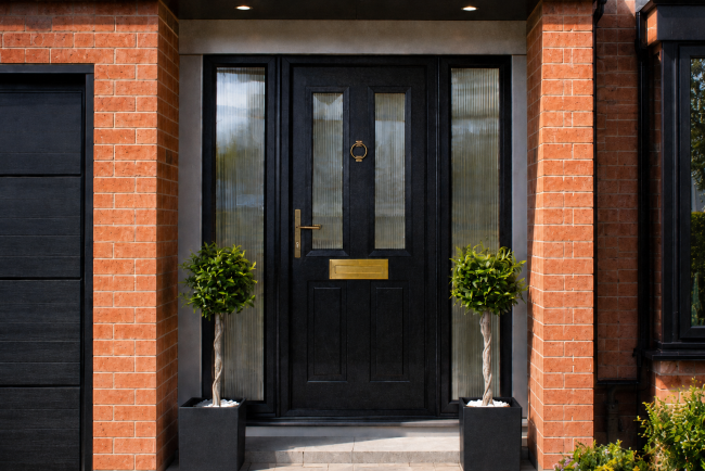 Composite front and back doors